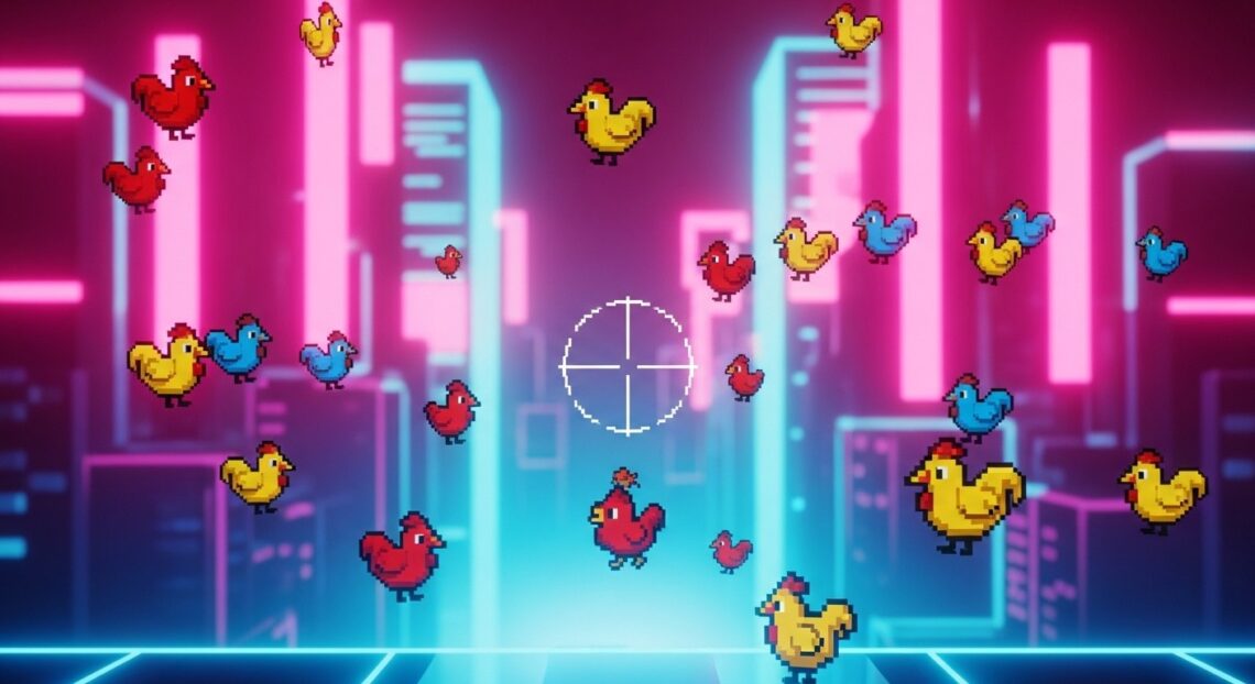 J&rsquo;ai testé Chicken Shoot : quand les poulets rapportent gros
